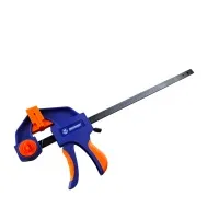 Струбцина автоматическая 150×70 мм, 6",F-образная, с фиксатором,"MAXIMUM"MX 17986